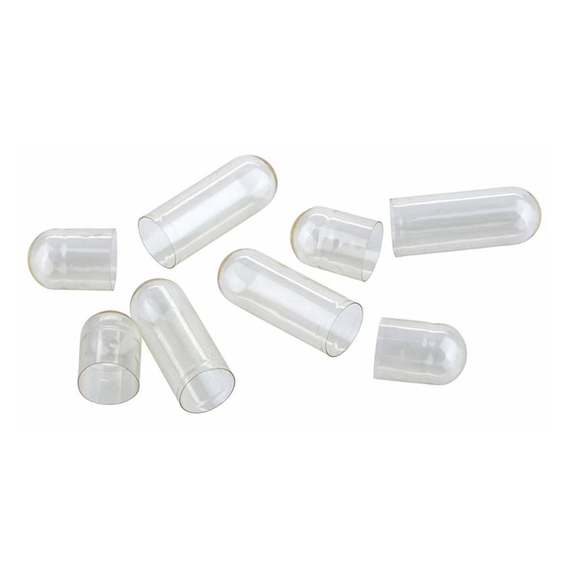 Gelatin capsules clear separated - Size 1 - QUICK-IN-capsules
