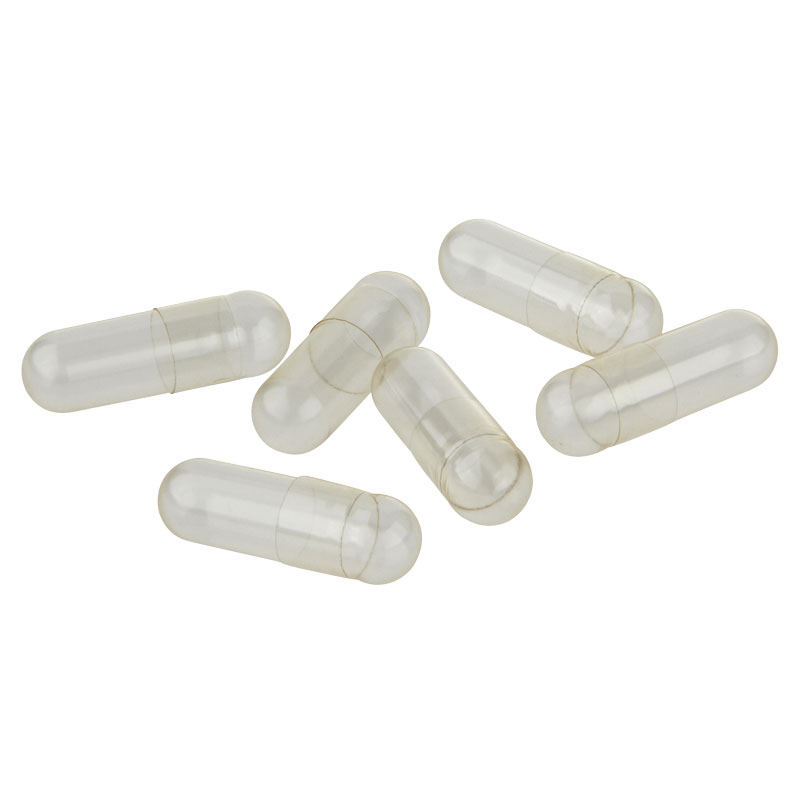 Gelatin capsules clear - EU origin - Size 000