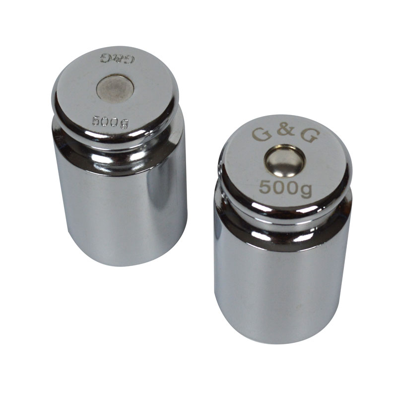2 x Calibration weights 500 gr. for digital quality scale MS-1000